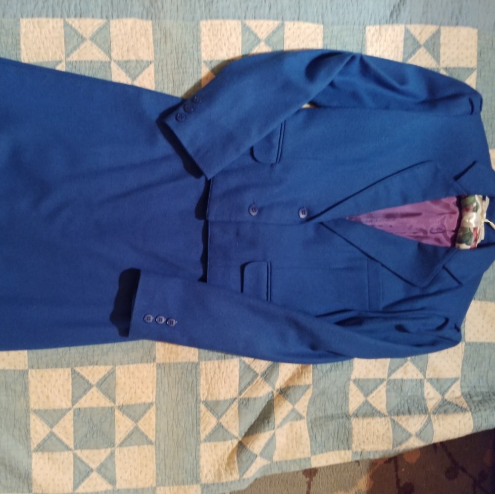 Royal Blue 2peice suit